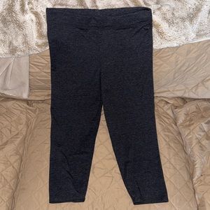 Dark Grey PINK quarter length leggings